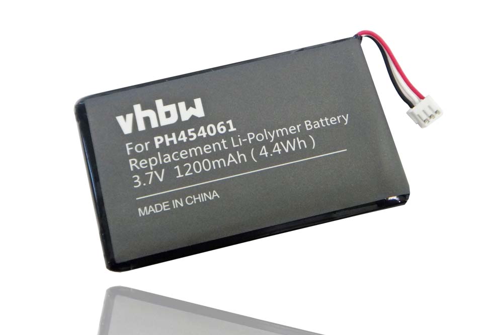 Vhbw Akku Ersatz Für Philips Ph454061 Für Schnurlos Festnetz Telefon (1200 Mah, 3,7 V, Li-polymer)