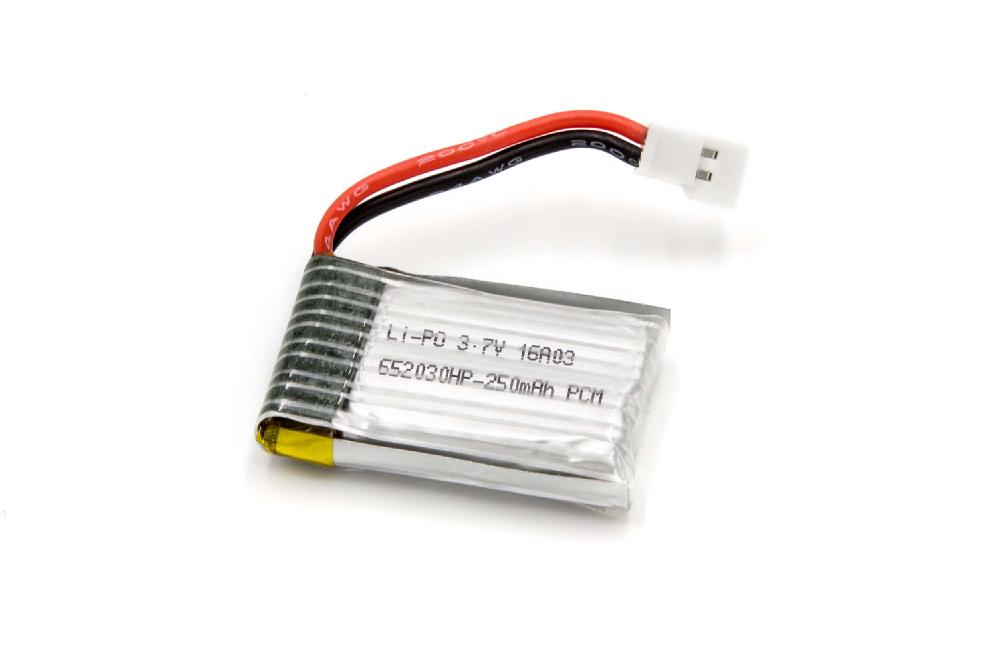 Vhbw Akku Ersatz Für Revell 44163 Für Drohne Multicopter Quadrocopter (250 Mah, 3,7 V, Li-polymer)