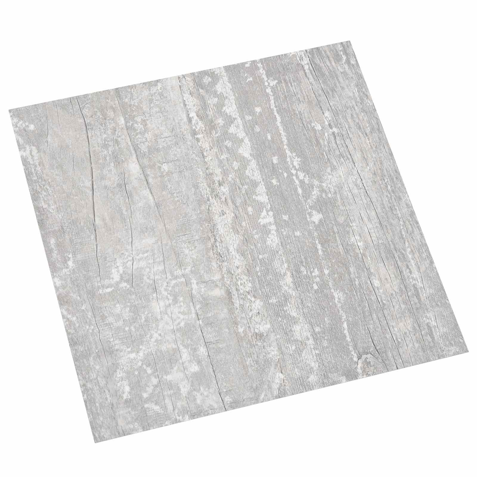 Selbstklebende Bodenplanken Grau 30,5 X 30,5 Cm 20 Stk. Pvc Vidaxl