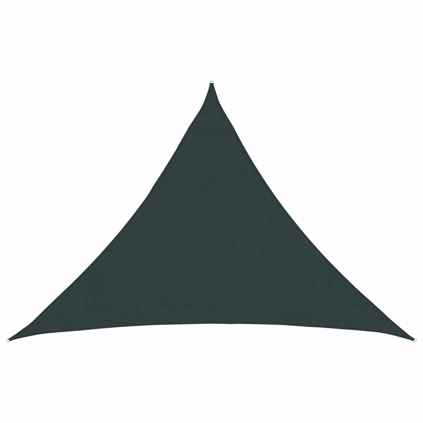 Sonnensegel 7 X 5 X 5 M Hdpe Dreieckig Dunkelgrün Vidaxl