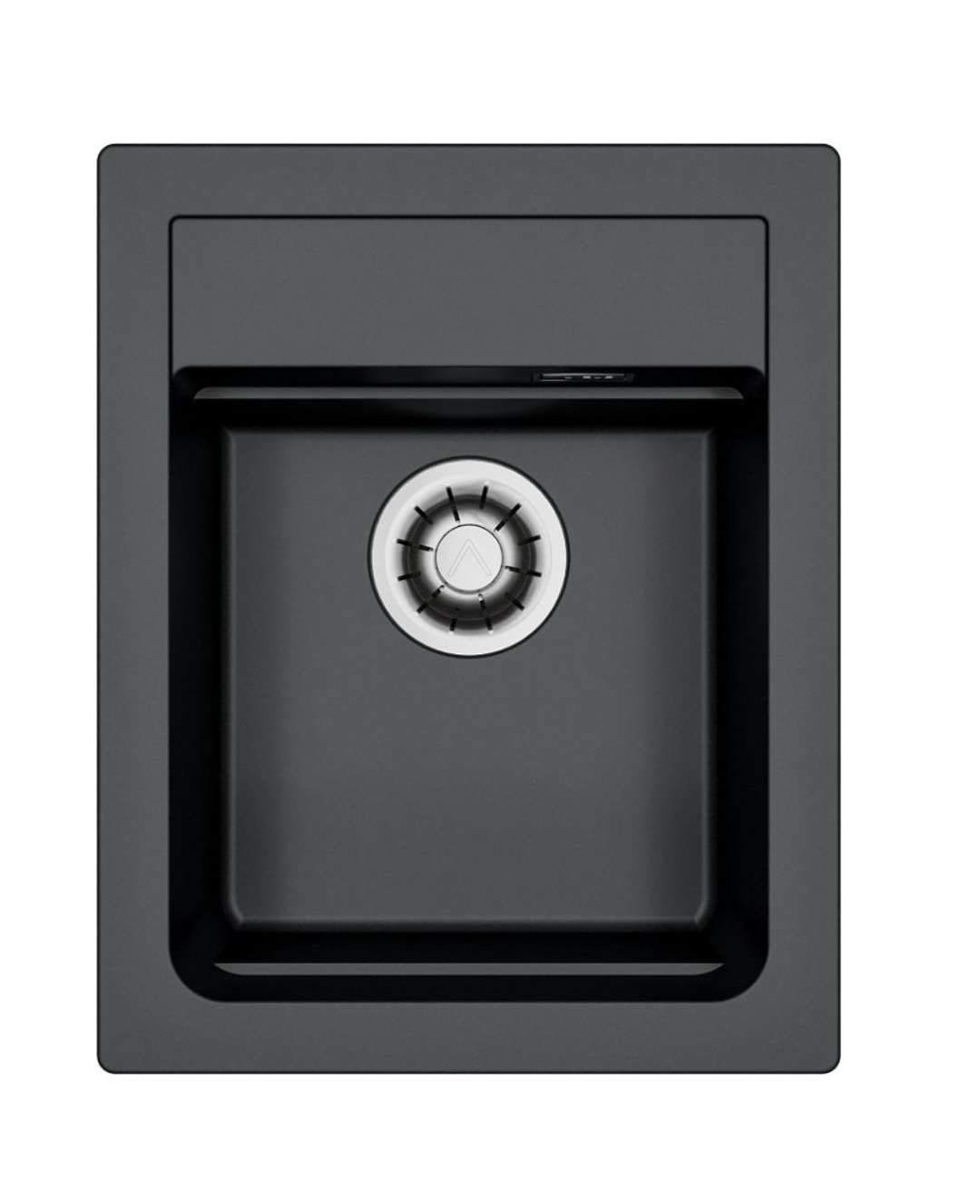 Alveus Atrox - Granitspüle 40x50 Cm, Quick-close, Carbon 1149191