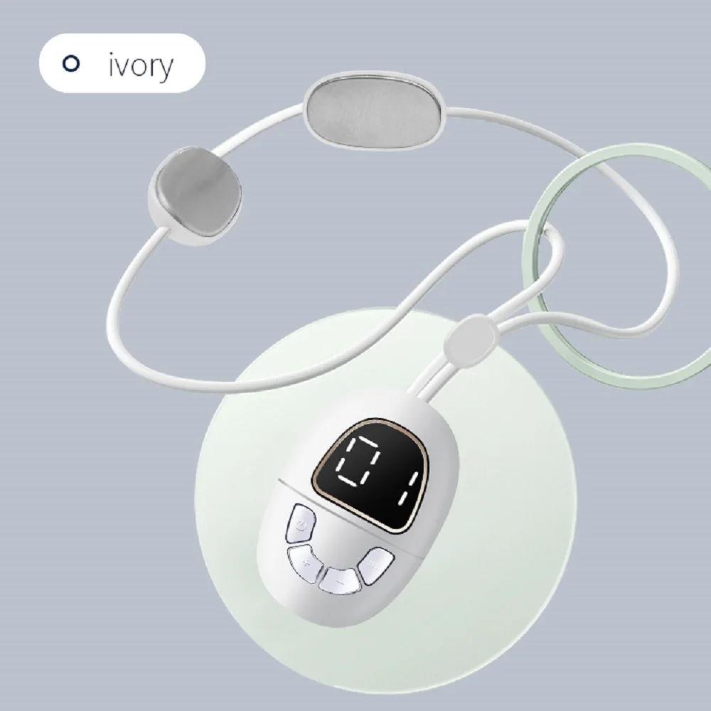 Intelligentes Nackenmassage-halsband, Ems-impulsmassage Für Nacken Und Rücken, Beheizbare Körper- Und Schultermassage, Akupunkturgerät Zur Schmerzlinderung – Aquaforge