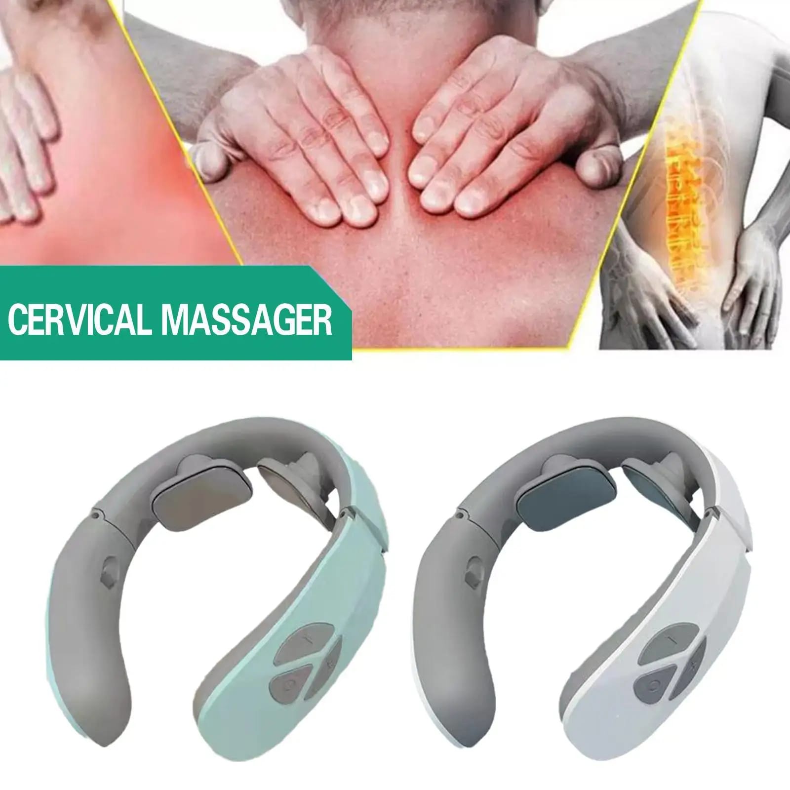 Akupunkturpunkt- Und Lymphknotenmassagegerät (ems) – Nacken-, Rücken- Und Schultermassage – Elektrische Massagegeräte – Aquaforge