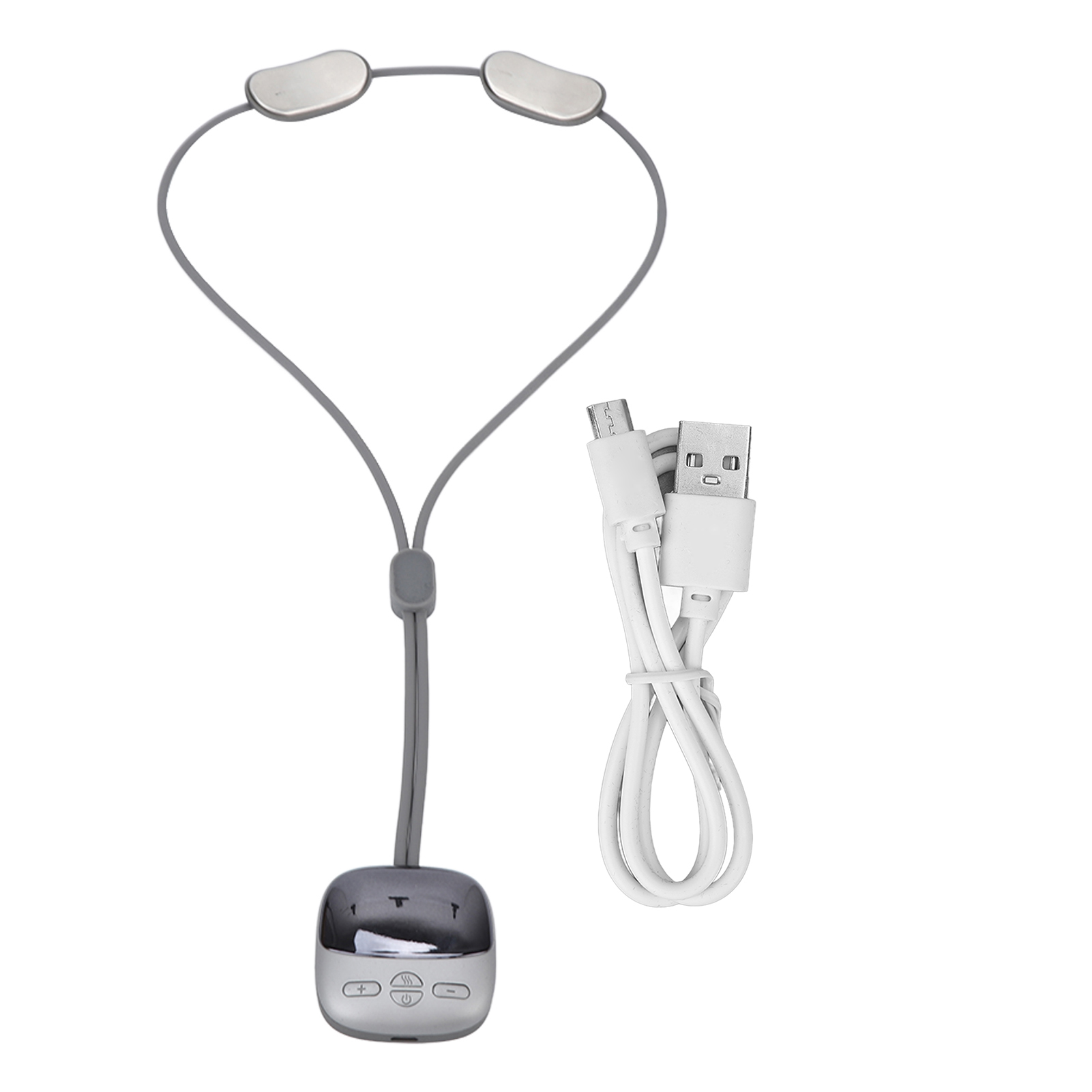 Elektro-muskeltherapie-nackenmassagegerät Mit Pulsfunktion, Intelligenter Schmerzlinderung, Beheiztem Hänge-nackenmassagegerät - Aquaforge