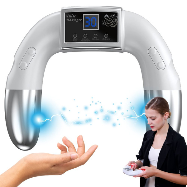 Elektrisches Handmassagegerät Mit Ems-impulstherapie Zur Schmerzlinderung Und Entspannung - Aquaforge