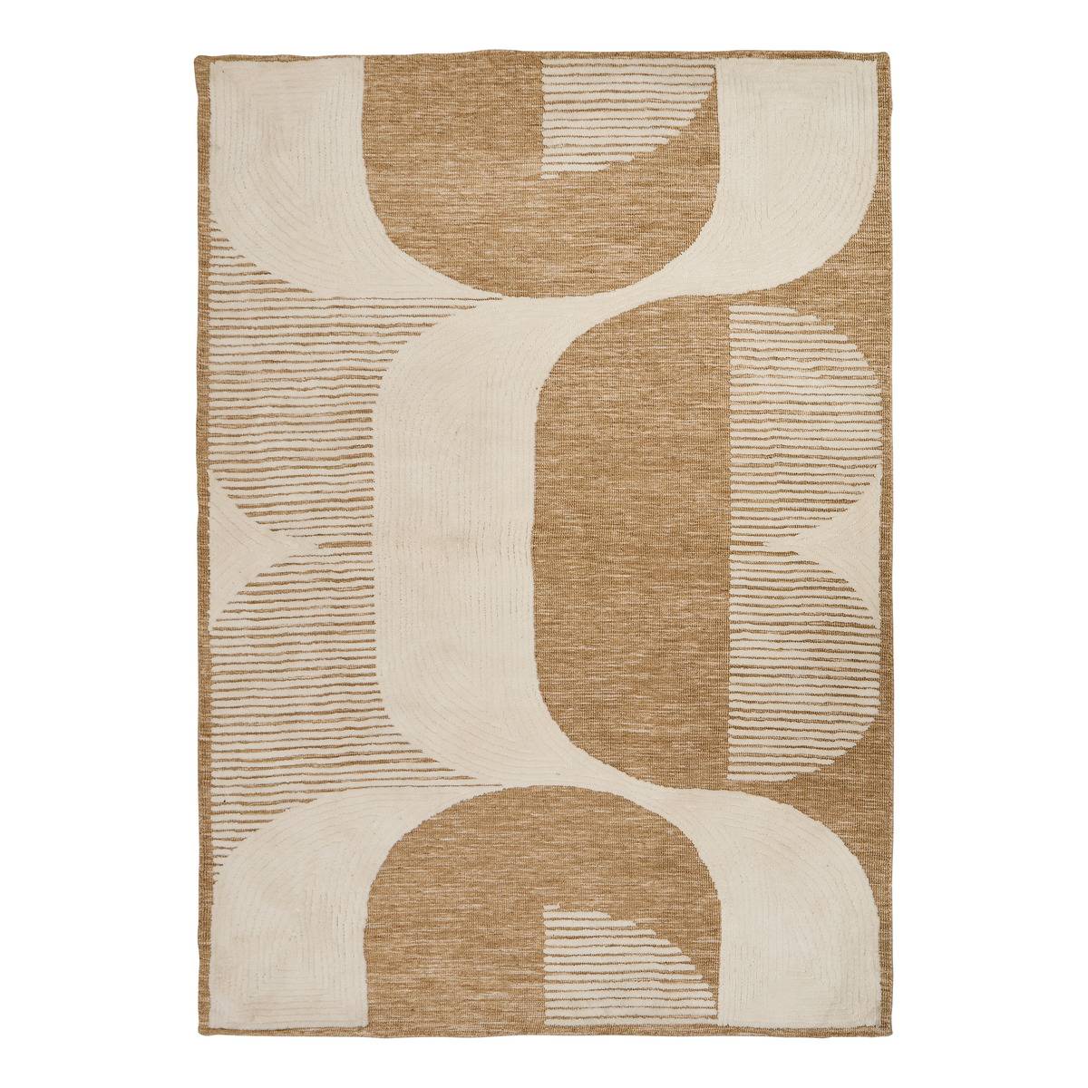 Rechteckiger Loomia-teppich, 160 X 230 Cm, Beige - Atmosphera Créateur D'Intérieur