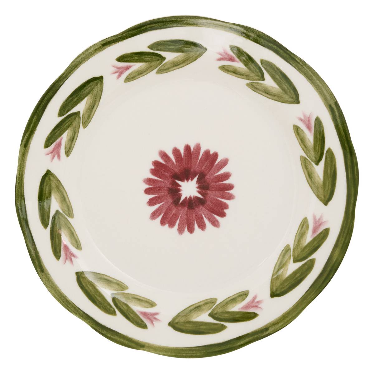 6er-set Runde Mona-dessertteller, Durchmesser 19 Cm, Grün - Atmosphera Créateur D'Intérieur