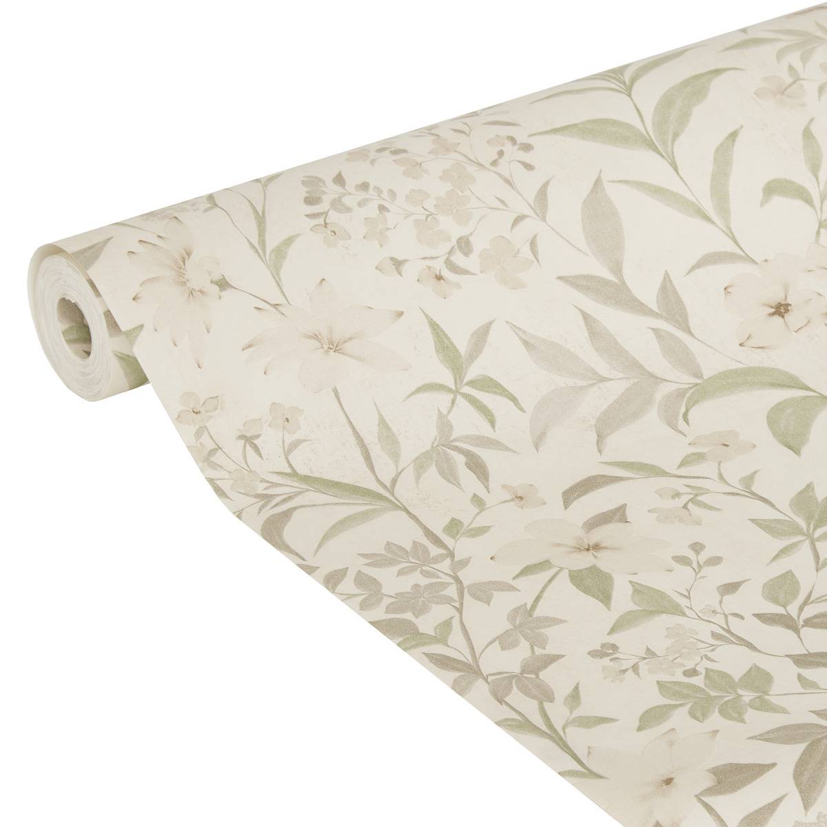 Vorgeleimte Tapete Mit Blumenmuster „malo“, 53 X 1000 Cm - Atmosphera Créateur D'Intérieur