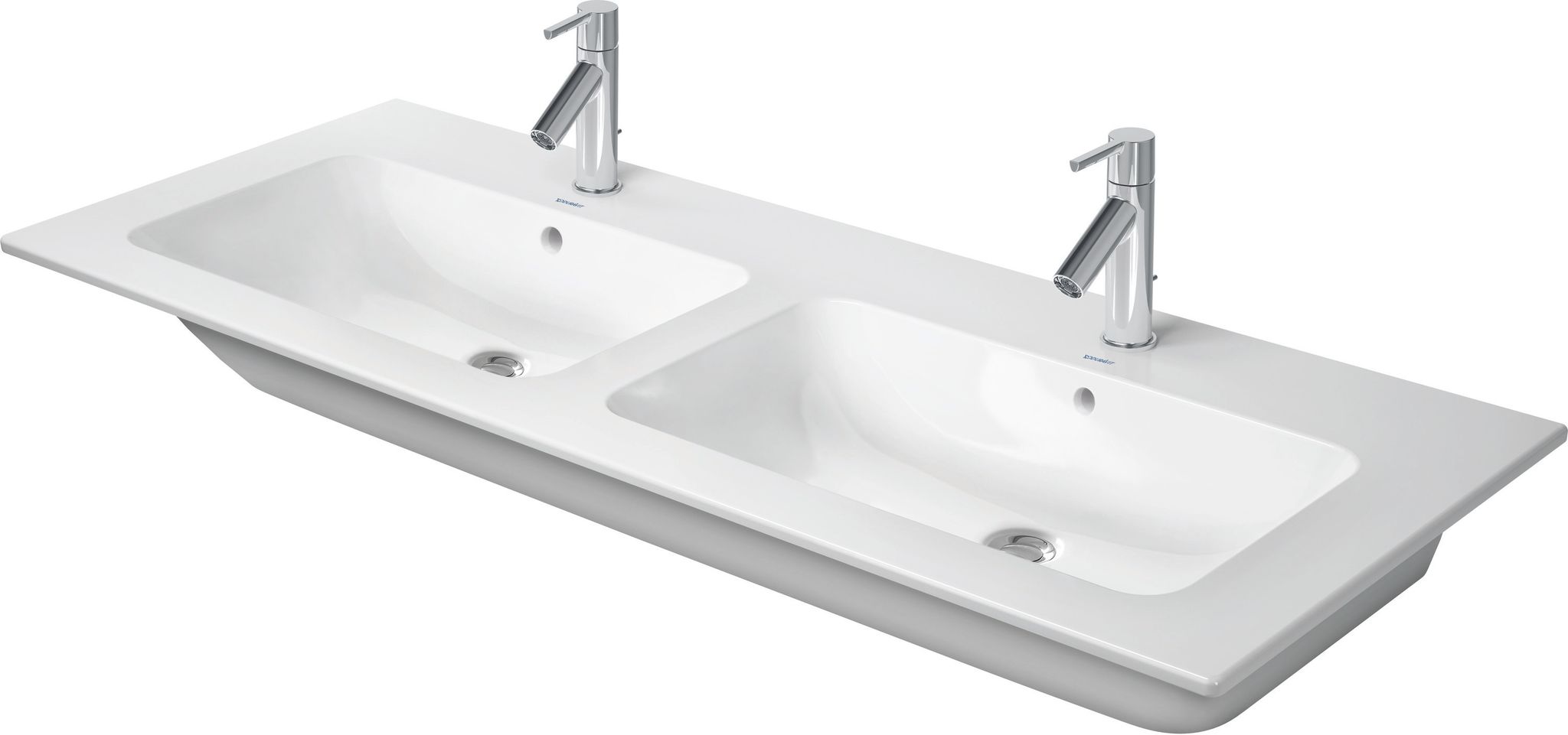 Duravit Me By Starck Möbel-doppelwaschtisch, Mit Überlauf, 2