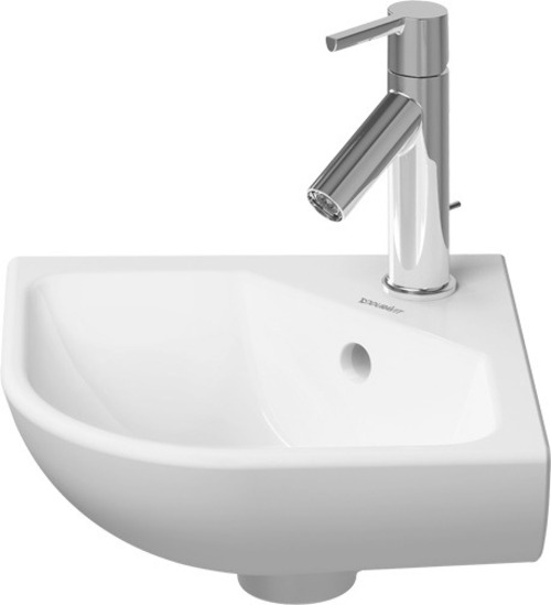 Duravit Me By Starck Waschtisch Eck-handwaschtisch, 1 Hahnloch,