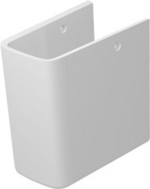 Duravit Me By Starck Halbsäule, 170x300x300mm, Weiß Hochglänzend
