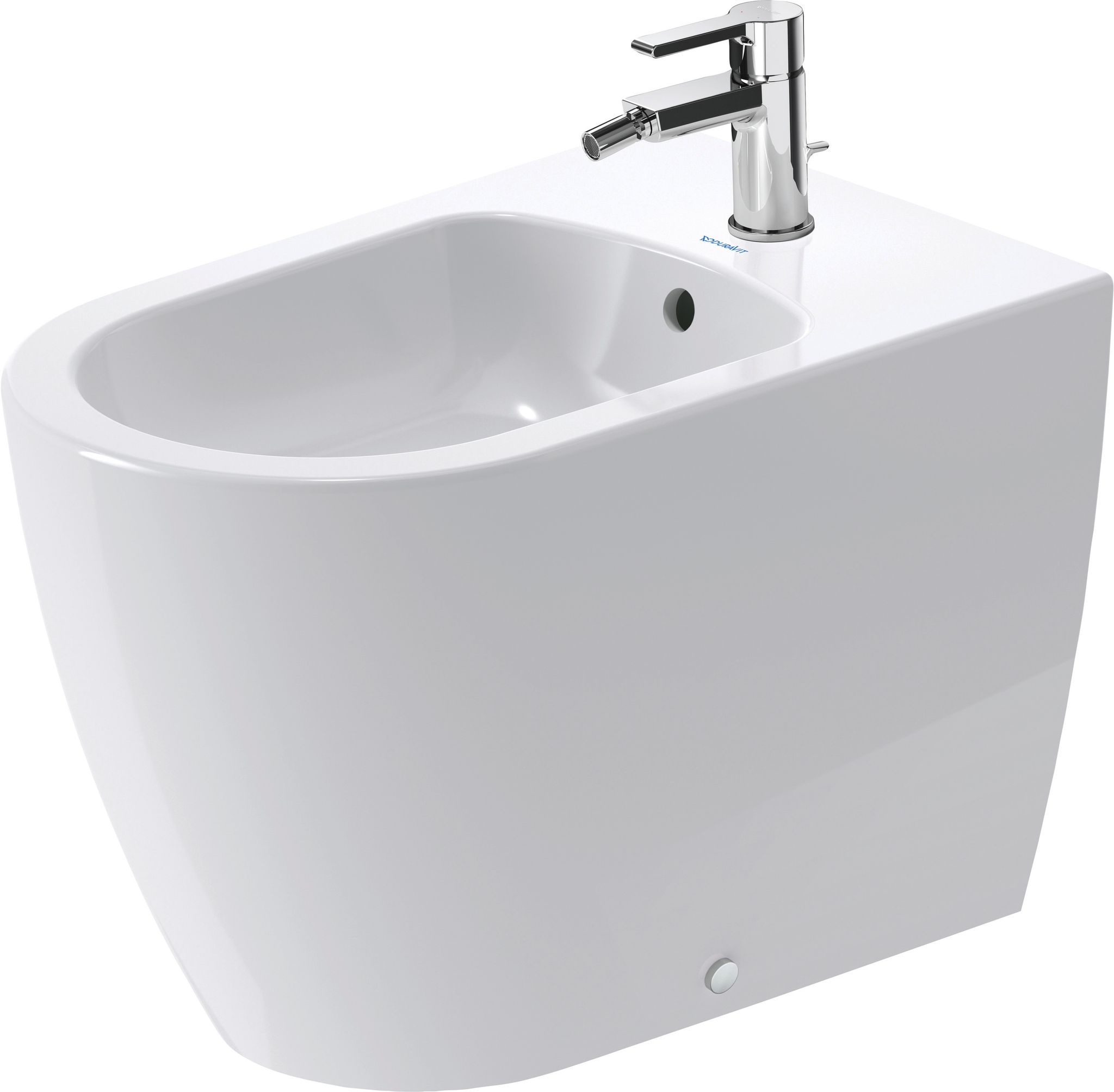 Duravit Me By Starck Stand-bidet, Back To Wall Ausführung, Mit