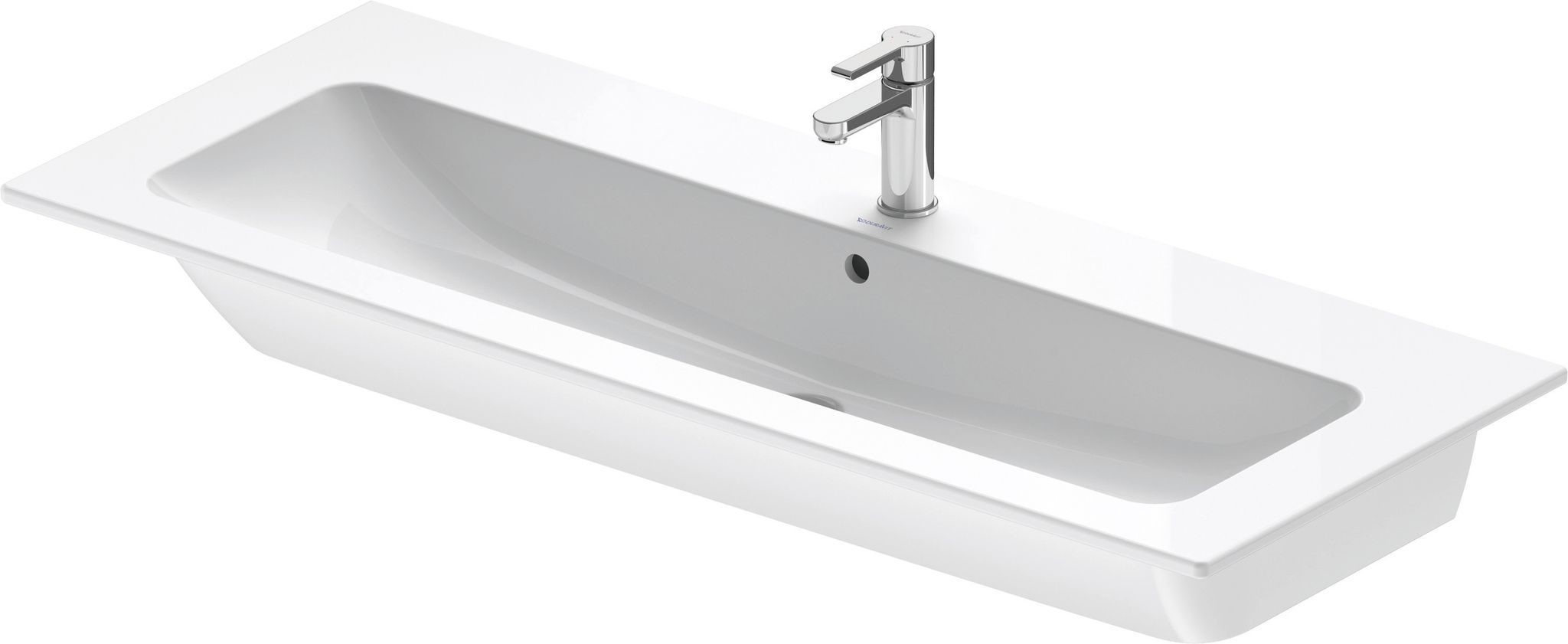 Duravit Me By Starck Waschtisch, Mit Überlauf, 1 Hahnloch,