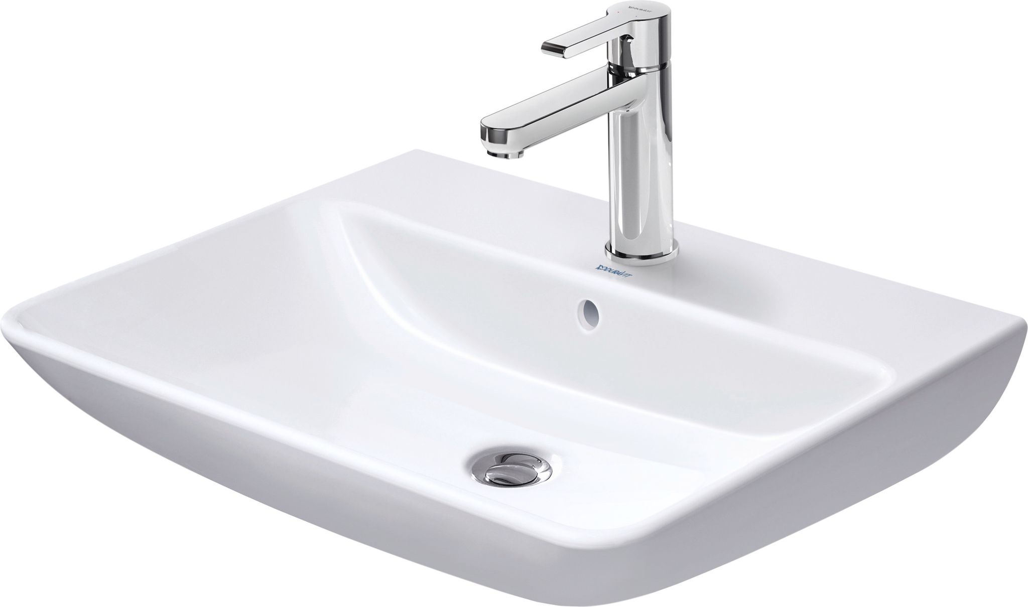 Duravit Me By Starck Waschtisch, Mit Überlauf, 1 Hahnloch, 650mm,