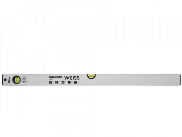Alu-wasserwaage Weiss Niveau Norm 40 Cm