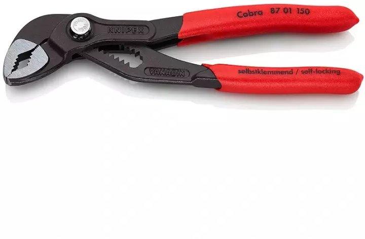 Rohrzange Knipex Cobra Rot Stahl 1 Kg