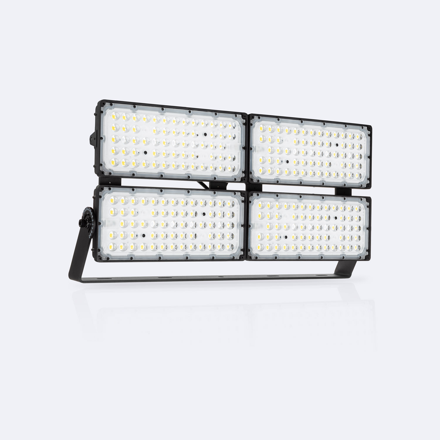Led Fluter 800w Stadium 160 Lm/w Ip66 Dimmbar 0-10v Horizontal 4000k 30º Neutralweiß