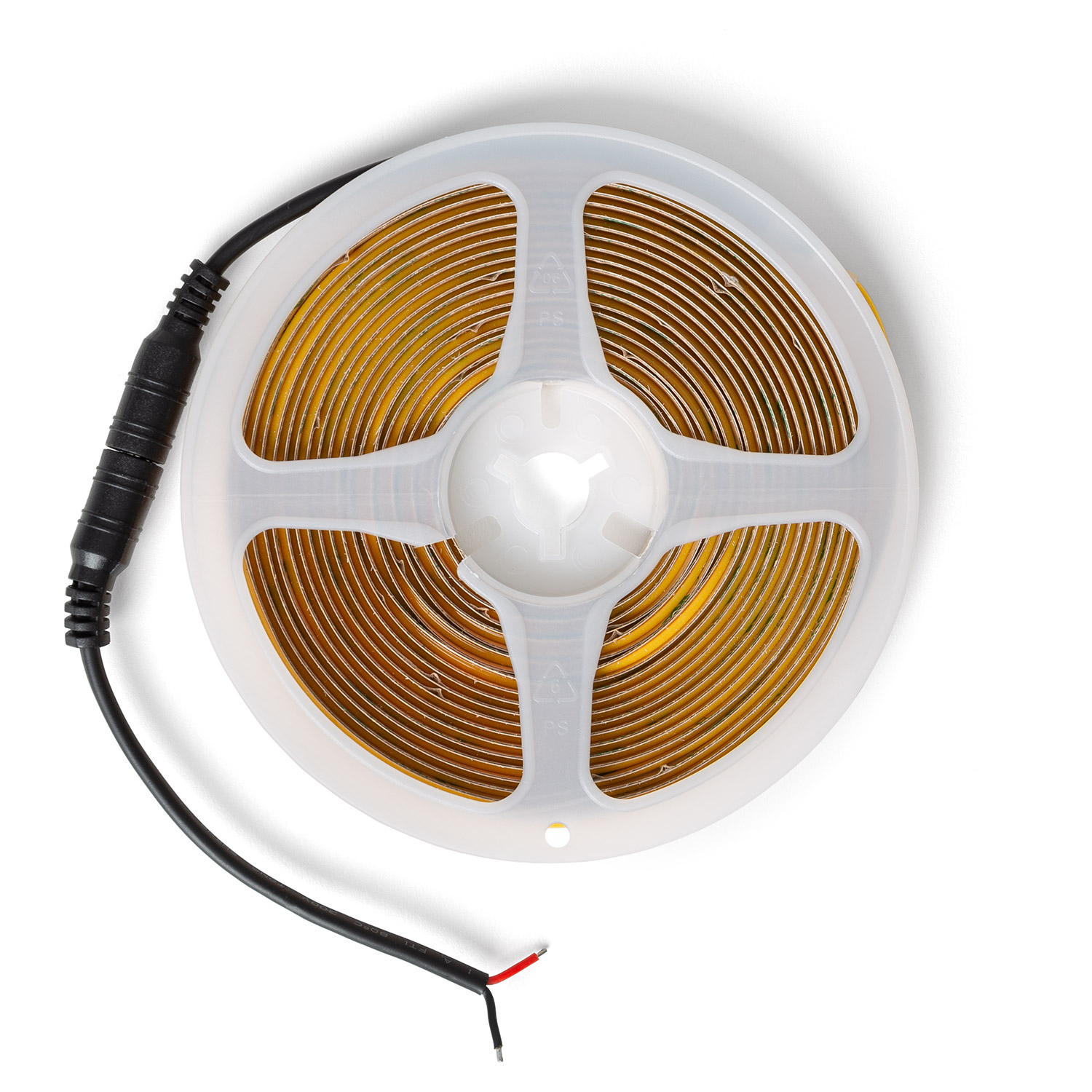 Led-streifen 24v Cob 528 Led/m 5m 13w/m 1000lm/m Breite 8mm Free Cut Ip20 Cri90 Copper 4000k Neutralweiß