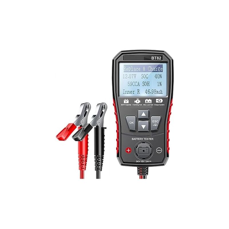 Tragbarer Digitaler Autobatterietester, Schaltungsanalysator, Fehlerdetektor Für Autos Und Motorräder, Präzises Und Schnelles Diagnosegerät -