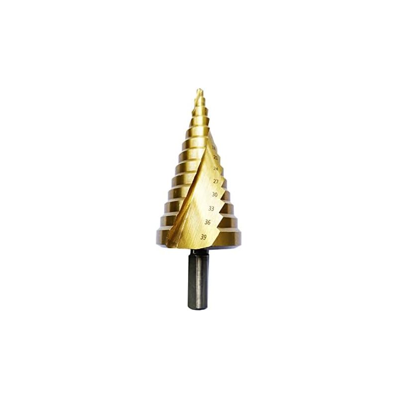 Aach439 Professionelles Hss-stufenbohrer-set 4-39 Mm Für Edelstahl, Metall, Holz, Kunststoff Usw. - 4-39 Mm