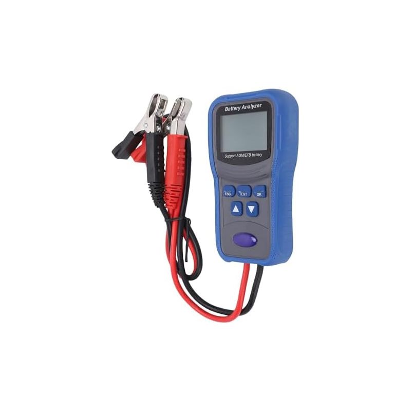 100-2000 Cca Autobatterietester, Kfz-analysator, Autobatterietester Für Lkw, Boote, Motorräder Und Boote Mit Lcd-bildschirm -