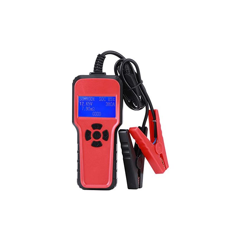 Digitaler Autobatterie-analysator, 12-v-kapazitätstester – Hintergrundbeleuchtetes Lcd-display, Umfassende Diagnosefunktionen, Ideal Für Pkws