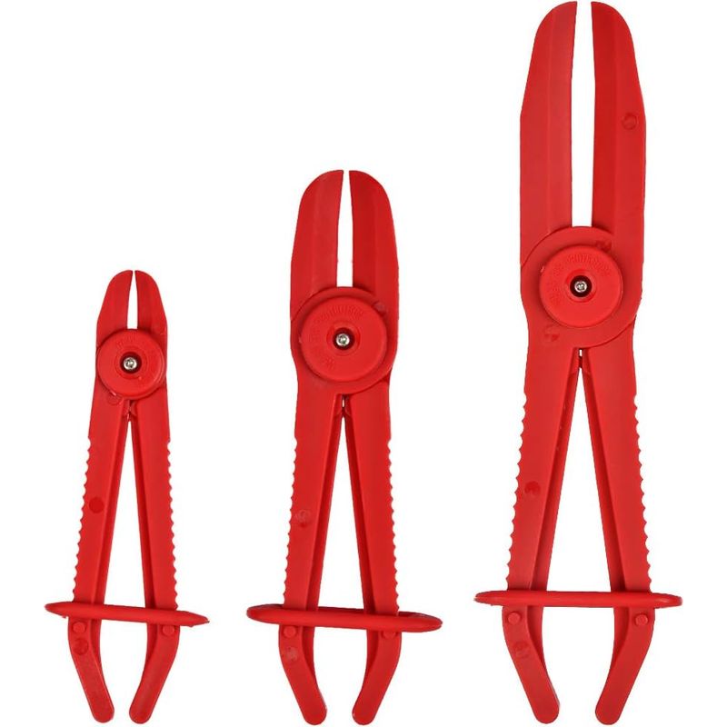 3 Stück Flexible Schlauchschellen, Nylon-schlauchschellen-werkzeug Für Kraftstoffleitungen, Bremsen, Heizungen, Kühler (25 Cm + 18,5 Cm + 15,5 Cm)