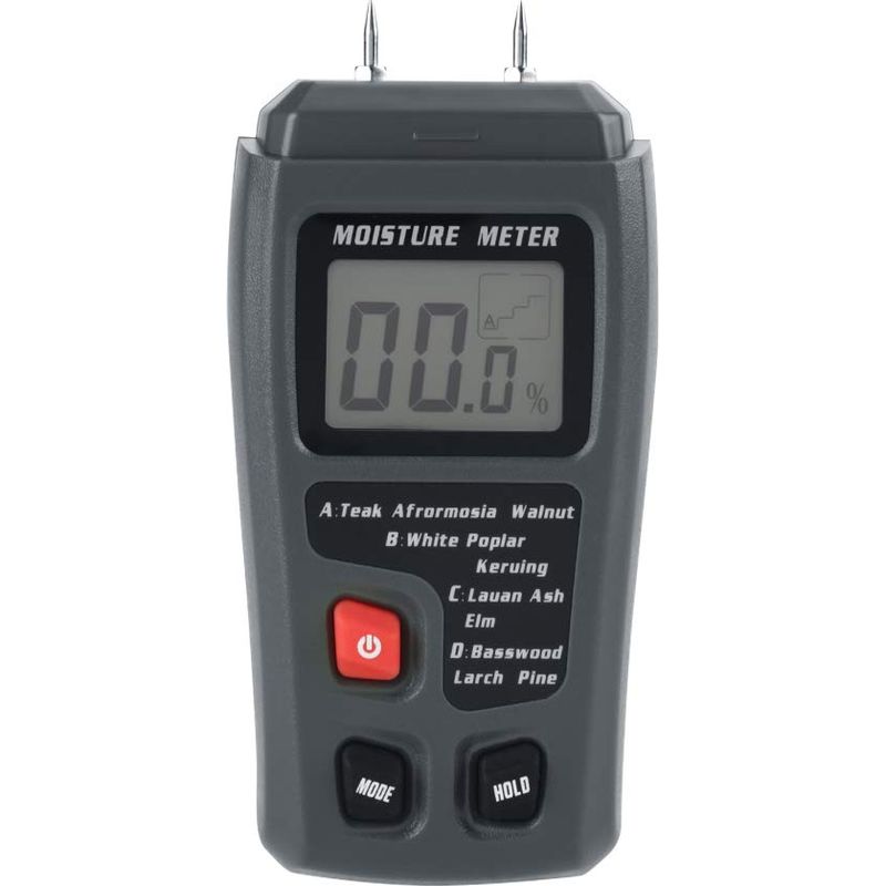 Digitales Lcd-holzfeuchtemessgerät, Feuchtigkeitstester, Lecksuchgerät Für Holzbaustoffe, Holzwände, Papierfußböden