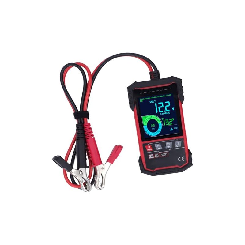 12v/24v 100–1999 Cca Batterietester, Kfz-analysator Mit 3,2-zoll-display – Hohe Genauigkeit (99,5 %), Geeignet Für Lkw Und Boote