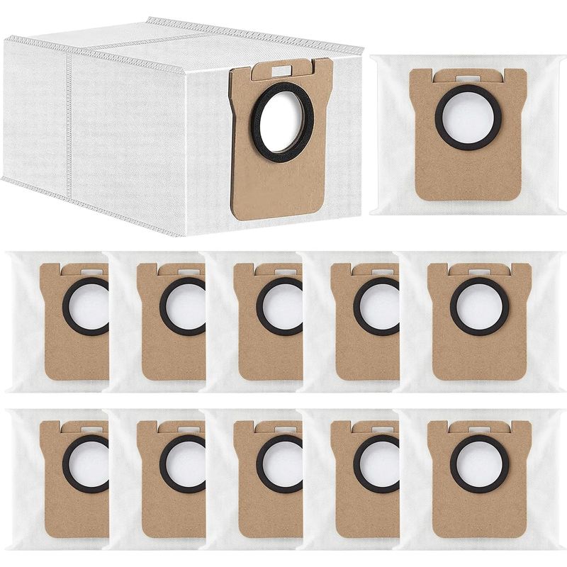 12 Staubbeutel, 3,2 L Großes Fassungsvermögen, Hocheffizienter Filter, Für Dream- Und Xiaomi-saugroboter
