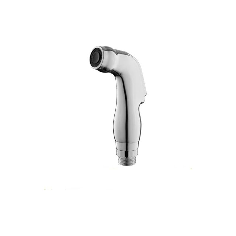 1 Handbetätigte Bidetarmatur Mit Duschkopf Und Sprühdüse, Abs, G1/2"-gewinde (silber) Silber -