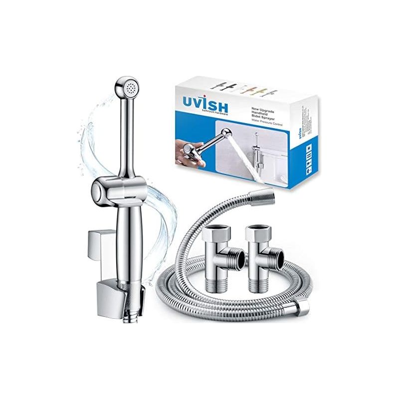 Bidet-wc-set, Duschkopf Für Die Badreinigung, Sprühkopf Für Die Tägliche Intimhygiene, Massives Verchromtes Messing -