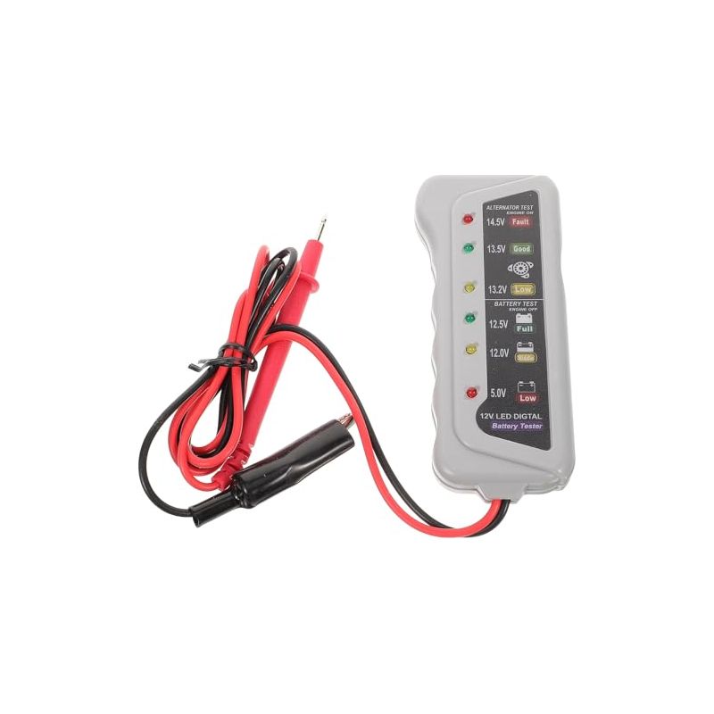 Autobatterietester Mit Led-anzeige, Kunststoff-werkzeug Für Die Kfz-technik, Fast Auto System, 1 Stück -