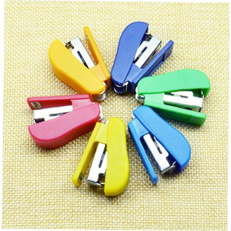 2er-pack Mini-heftgeräte, Kleine Handheftgeräte, Tragbar, Für Büro, Schüler, Schreibwaren, Bürozubehör, Schulbedarf
