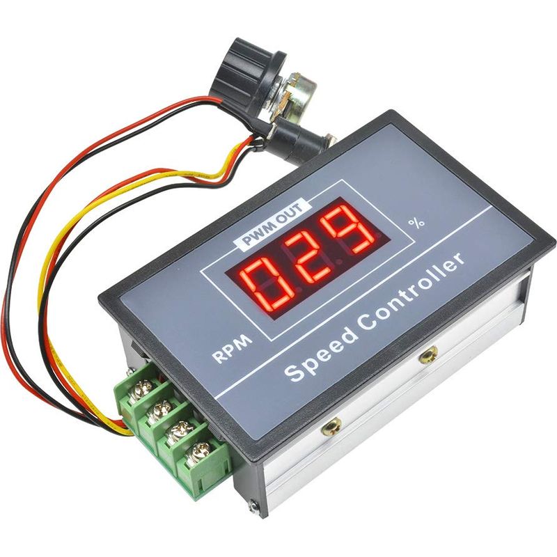 Pwm-drehzahlregler Für Gleichstrommotoren (pwm) 6–60 V, 12 V, 24 V, 36 V, 48 V, 30 A, Einstellbarer Drehzahlregler