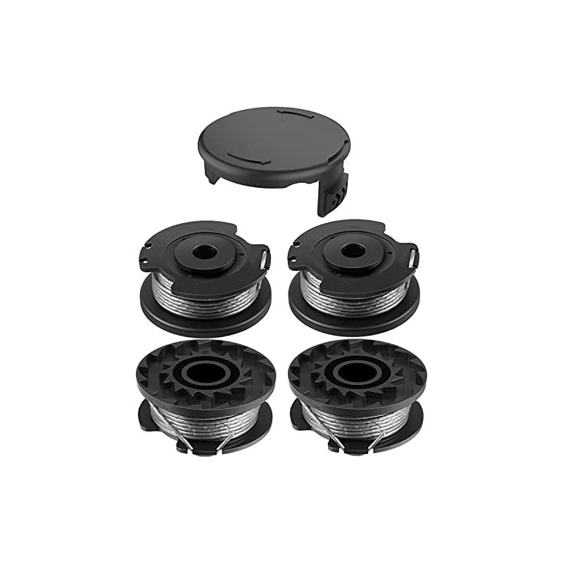 5 Stück Spule Und Trimmerfaden F016800569 Kompatibel Mit Bosch Easygrasscut Ersatz, F016800385 Ersatztrimmer Kompatibel Mit Art 23sl 26sl (4 Stück + 1 Stück) 4 Stück 1 Stück -