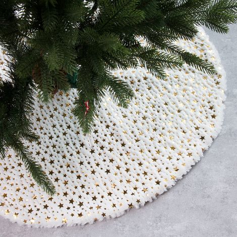 Weihnachtsbaumdecke 90 Cm, Sternen-weihnachtsbaummatte, Weihnachtsbaumuntersetzer, Weihnachtsbaumuntersetzer Für Partys, Weihnachtsbaumdekoration, Heimdeko