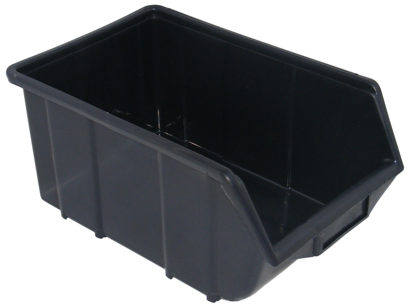 Aufbewahrungsbox – Ecobox Groß Schwarz