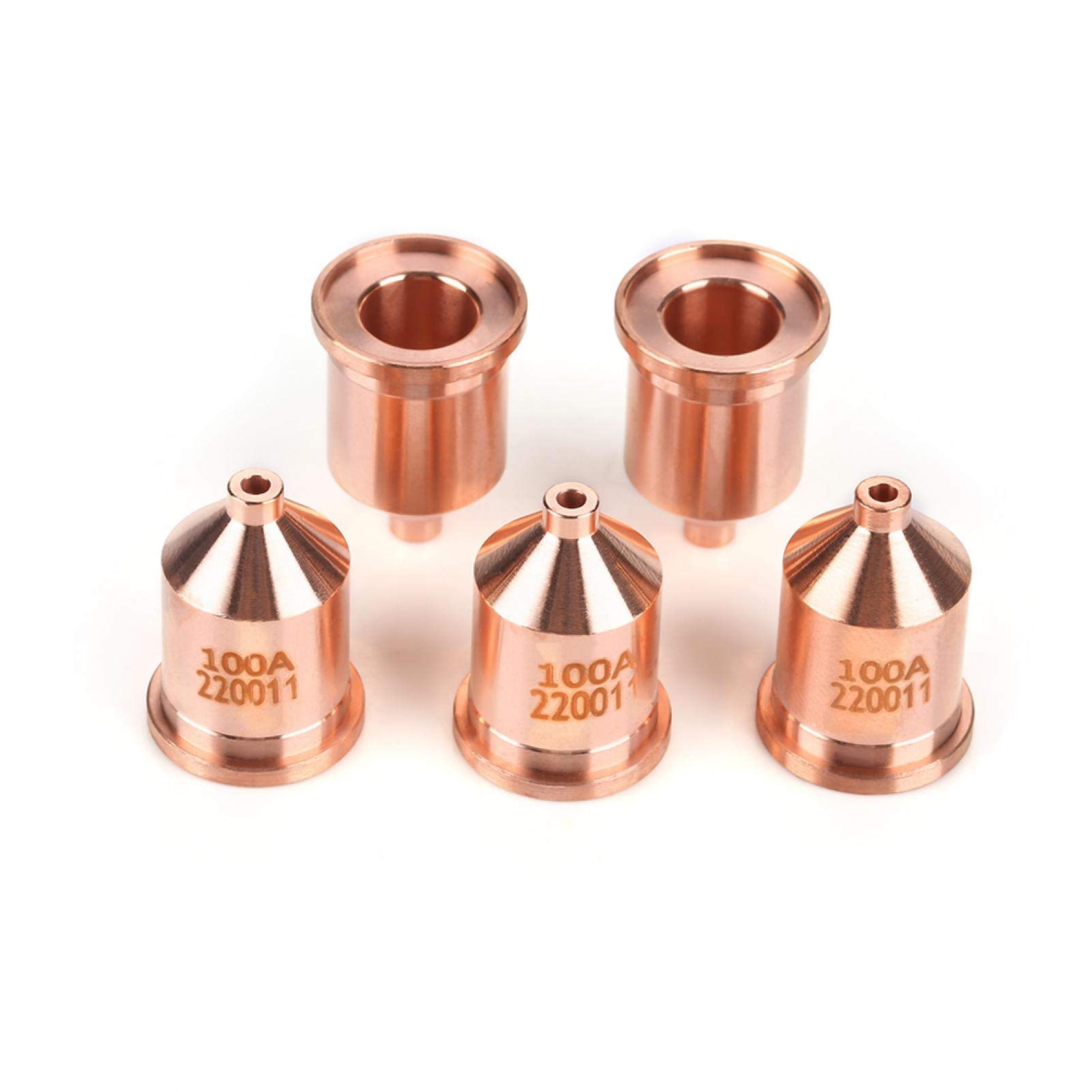 Satz Mit 5 Plasmadüsen 220011 – 60a – Tellurkupfer – Max1250