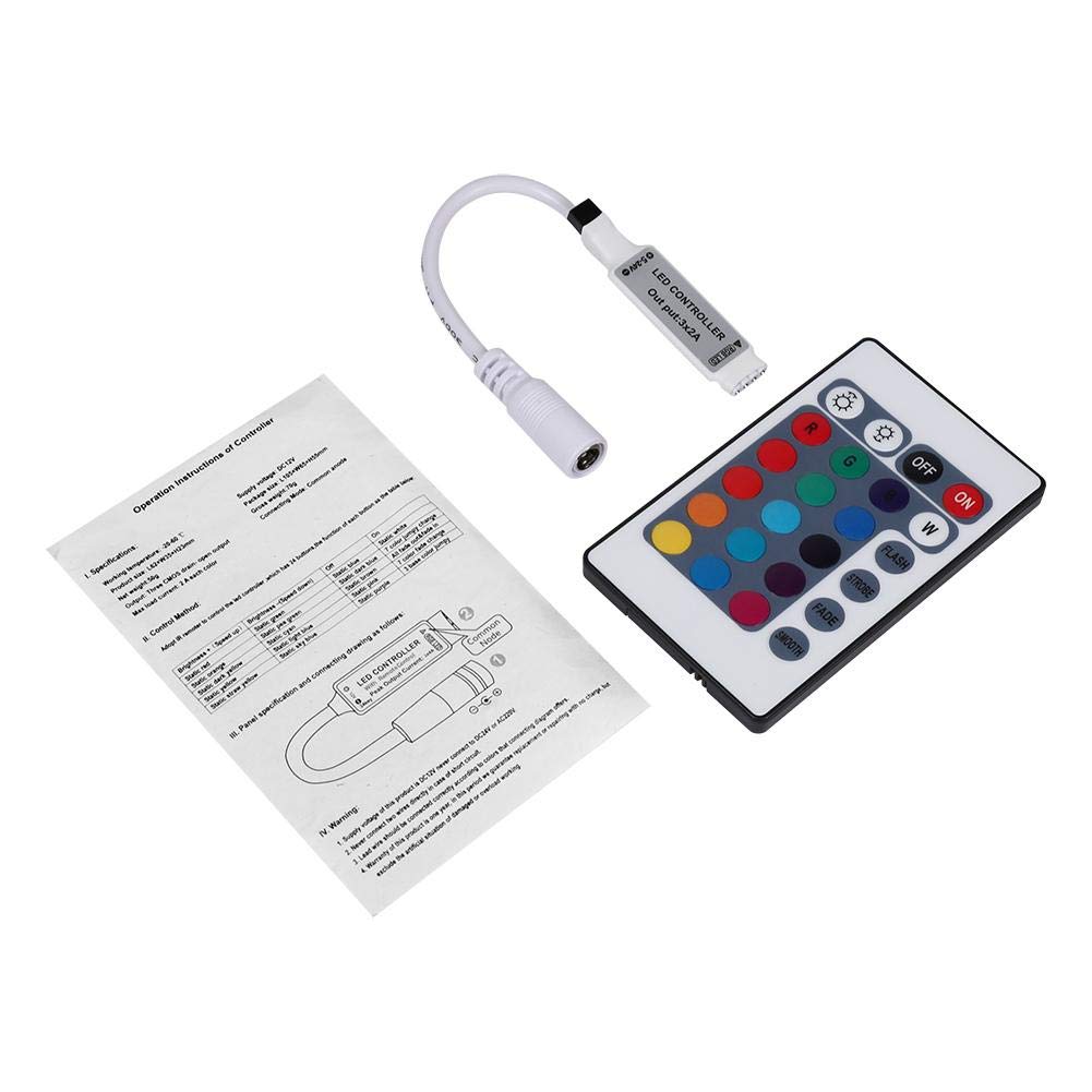 Ir-controller – Mini 17/20/24/44 Tasten – Drahtlose Fernbedienung – Rgb-led-streifen 3528/5050 – Ir24