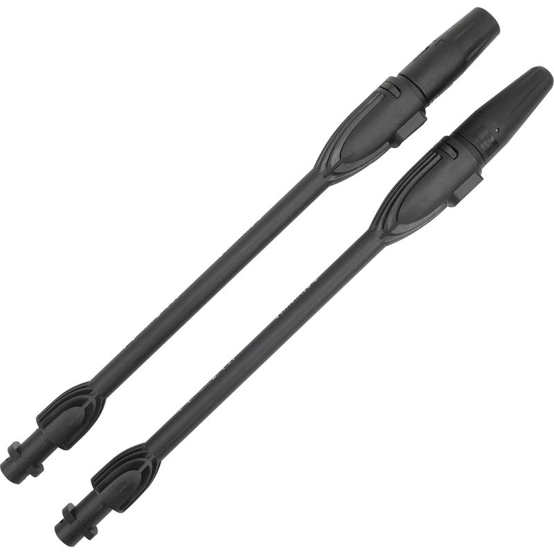 2 - Hochdrucklanze - Drehdüse - Verstellbarer Strahl - Kompatibel Mit Kärcher K1-k7 - Schwarz - 80 Cm