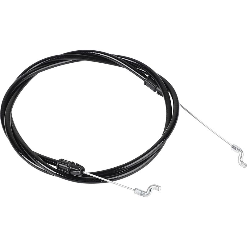 1 - Gaszug - Rasenmäherkabel - Kompatibel Mit Fuxtec Fx-rm - Durchmesser 1,5 Mm - Länge 1,47 M - Für Die Rasenpflege - Schwarz