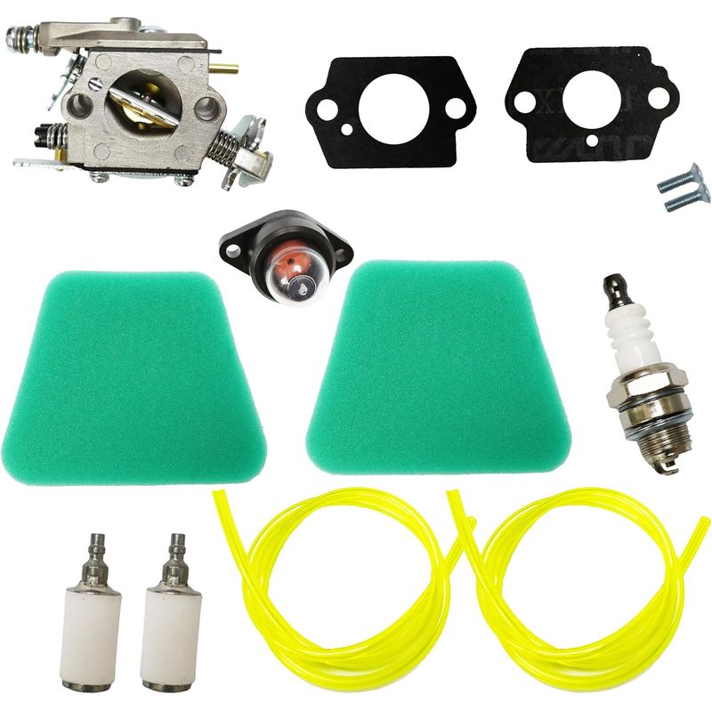 1 Vergaser-reparatursatz, Zündkerze, Luftfilter Für Mcculloch 333 435 440 Kettensäge