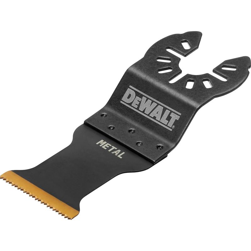 1 - Oszillierendes Sägeblatt - Titan - Schneidet Holz, Metall, Gips - Universelles Multifunktionswerkzeug - Silber - 30 X 44 Mm