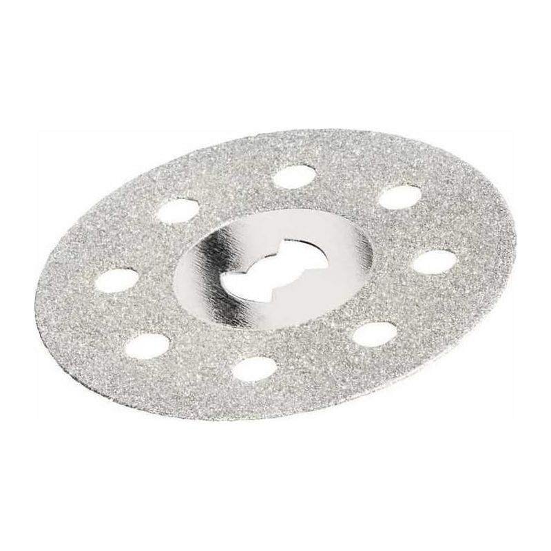 1 Diamanttrennscheibe – Rotierendes Zubehör – Schneiden Von Keramik, Porzellan, Beton – Feinschnitt, Langlebig – Heimwerkerbedarf – Grau – 38 Mm