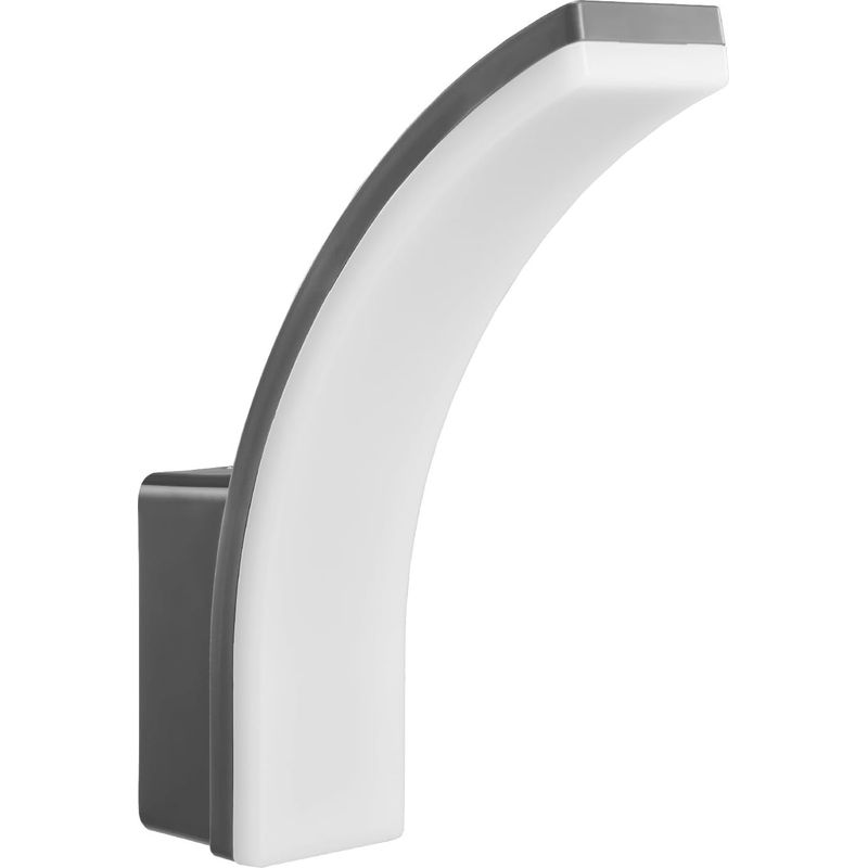 1 Led-lampe – Außenwandleuchte – 20 W, 2750 Lm, Neutralweiß (4000 K), Schutzart Ip65 – Robuste Beleuchtung Für Fassaden Und Gärten – Grau – 20 X 10 X 5 Cm