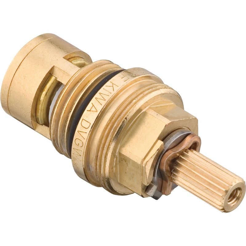 1 - Absperrmechanismus - Keramik - Thermostat-ersatzteil - Rechts Schließend - Dn15 - Für Badezimmer - Grau - 4 X 4 Cm