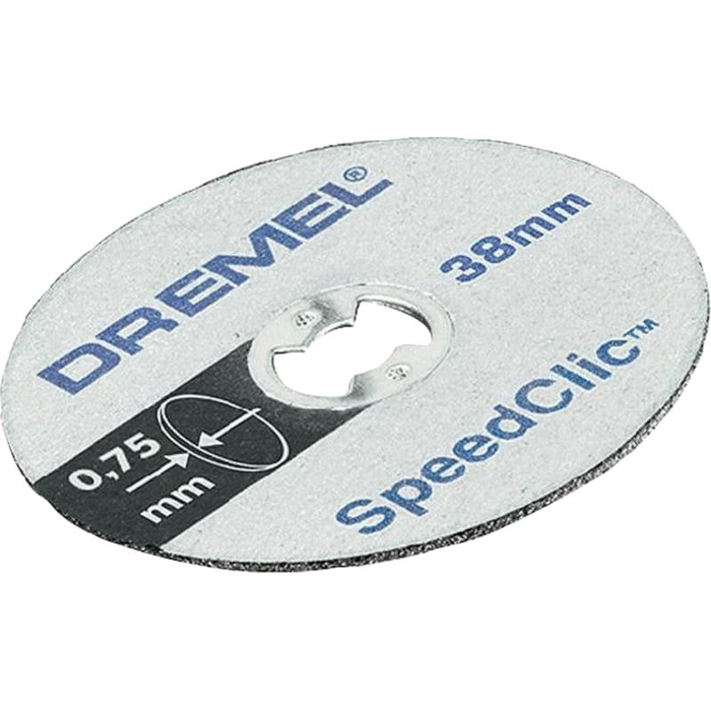 - Trennscheibe - Speedclic Zubehör - Schneiden Von Dünnen Metallen Und Aluminium - Für Mehrmaterial-rotationswerkzeuge - Grau - 38 X 0,75 Mm
