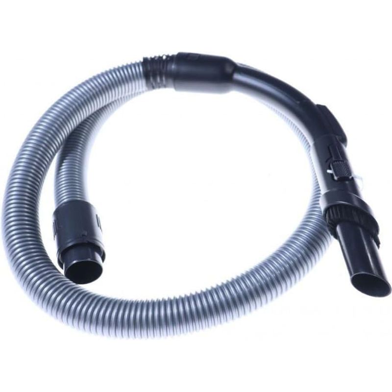 1 - Komplettes Flexibles Schlauchset Mit Griff Und Bürste Für Kompakt-staubsauger Xxl - Grau - 180 Cm