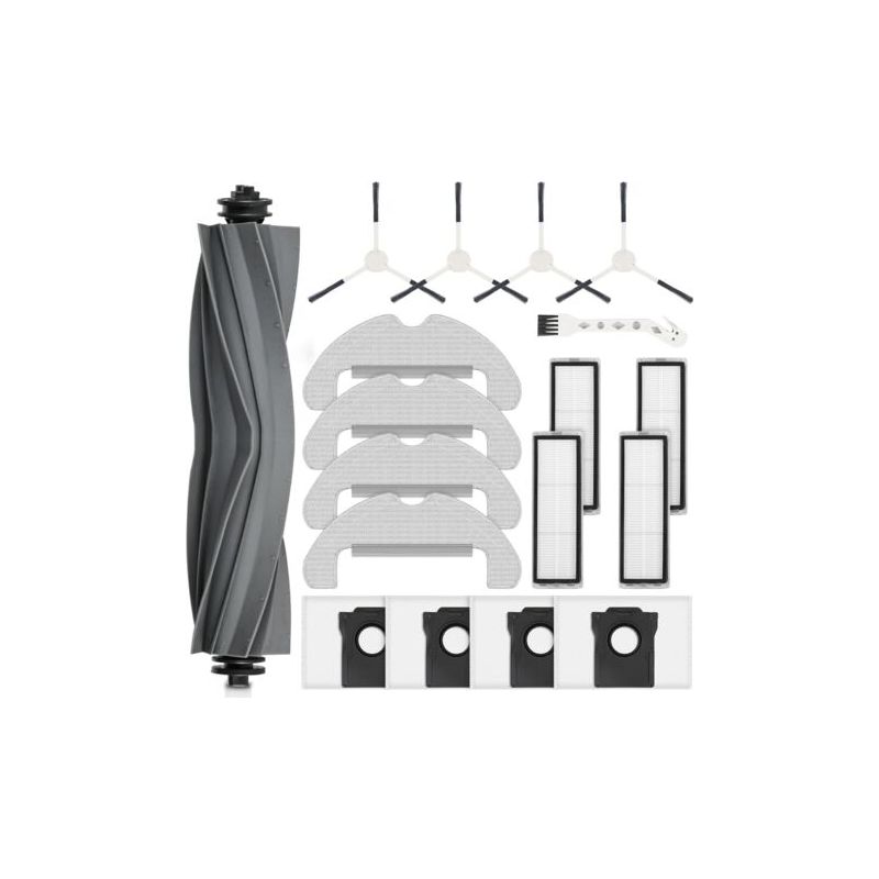 Set Mit 18 Ersatzteilen – Hepa-filter – Staubbeutel Für Dreame D10 Plus Gen 2 Saugroboter – Tiefenreinigung – Mehrfarbig – Verschiedene Größen